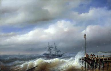 Rough Sea in Stormy Weather